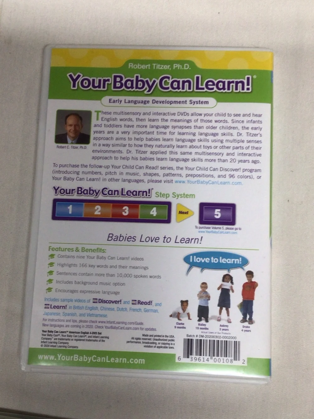 Learn dvd learn early